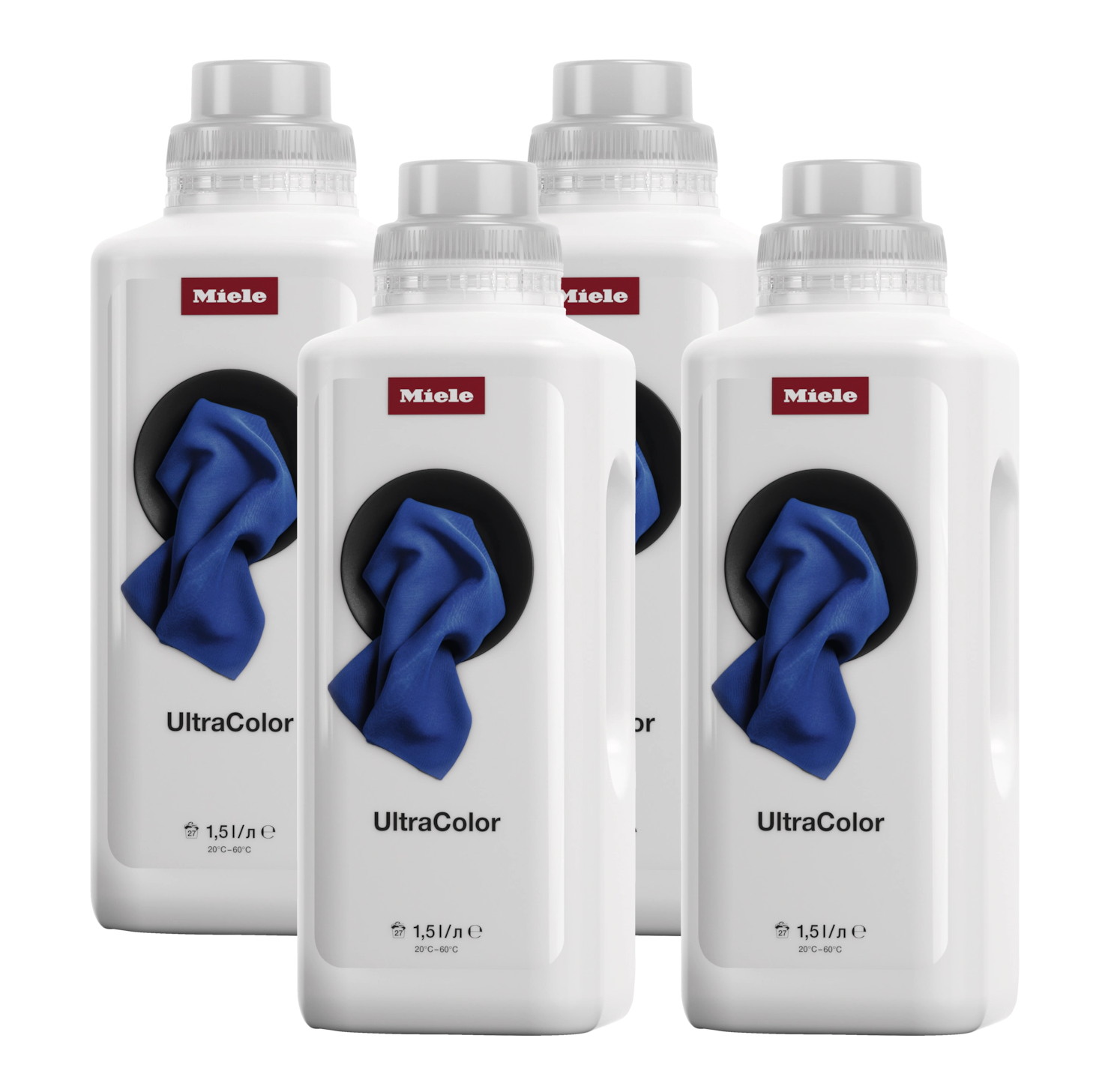 Набор для стирки цветного белья UltraColor Aqua WA UC 1501 L 1,5лх4 шт. Miele купить в Нефтеюганске | Всегда в наличии! | Артикул 12647690 | Официальный сайт