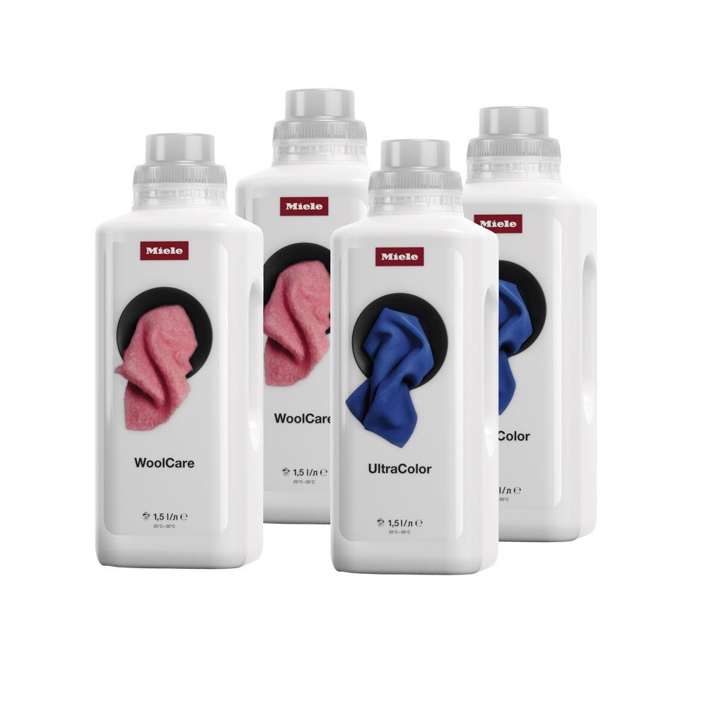 Набор для стирки деликатных тканей и изделий из шерсти WoolCare и цветного белья UltraColor Miele купить в #REGION_NAME_DECLINE_PP# | Всегда в наличии! | Артикул 12144770 | Официальный сайт