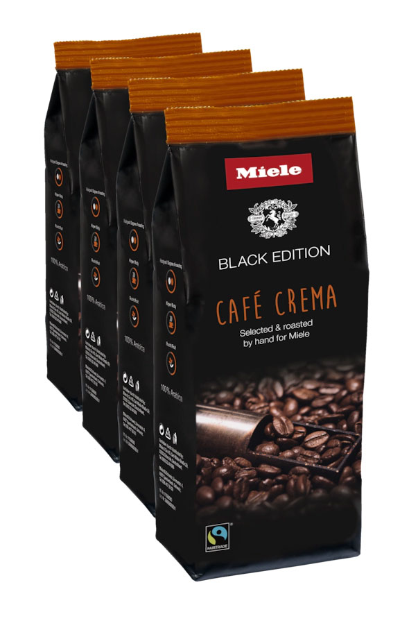 Кофе натуральный обжаренный в зернах Cafe Crema 4 x 250 г Miele купить в Нефтеюганске | Всегда в наличии! | Артикул 12837490 | Официальный сайт