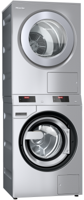 Колонна из профессиональных стиральной и сушильной машины PDW 909 [EL DP DD] Miele купить в Нефтеюганске | Всегда в наличии! | Артикул 11969160, 11994110 | Официальный сайт