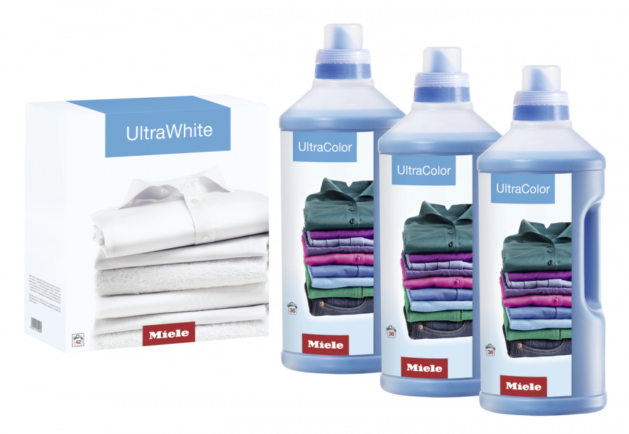 Набор моющих средств для стиральных машин 3хUltraColor + 1хUltraWhite Miele купить в Нефтеюганске | Всегда в наличии! | Артикул 11347740 | Официальный сайт