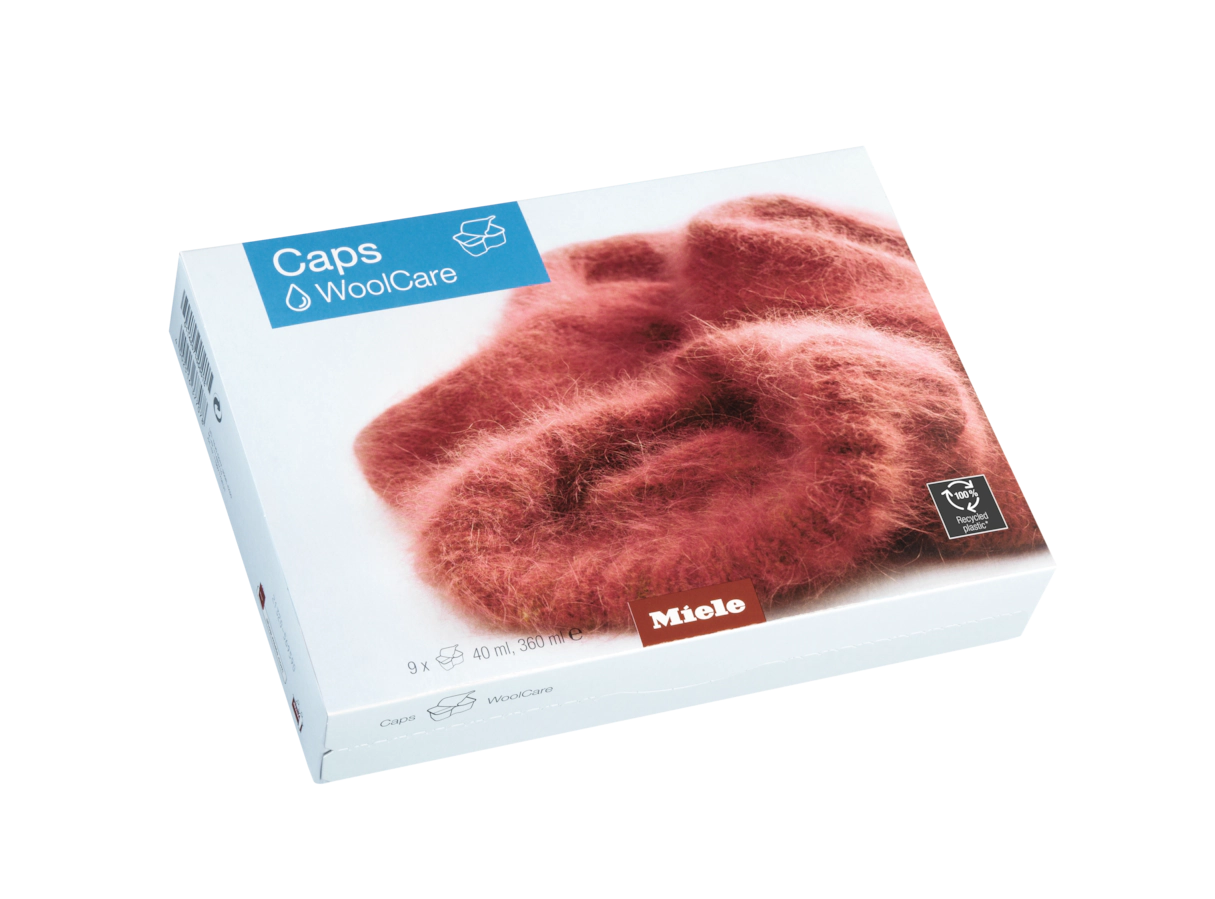 Средство для стирки деликатных тканей и изделий из шерсти WoolCare Caps WA CWC 0902 L 9 шт. Miele купить в Нефтеюганске | Всегда в наличии! | Артикул 11703140 | Официальный сайт